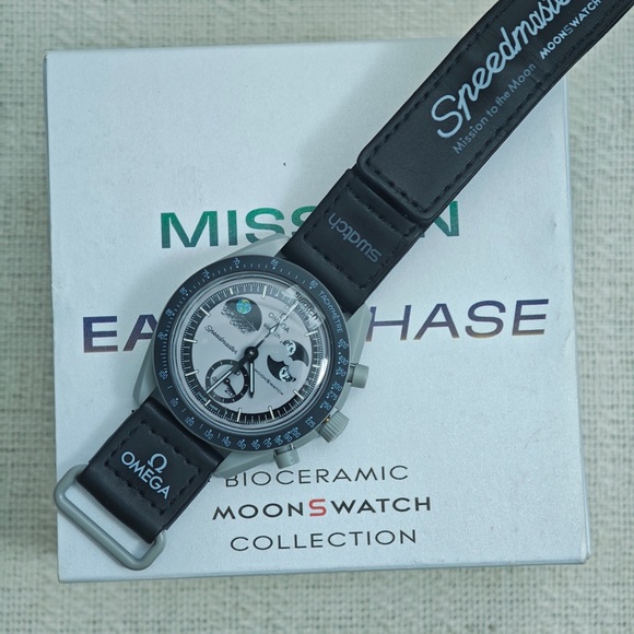 Swatch x Omega Moonswatch Mission To Earthphase Watch